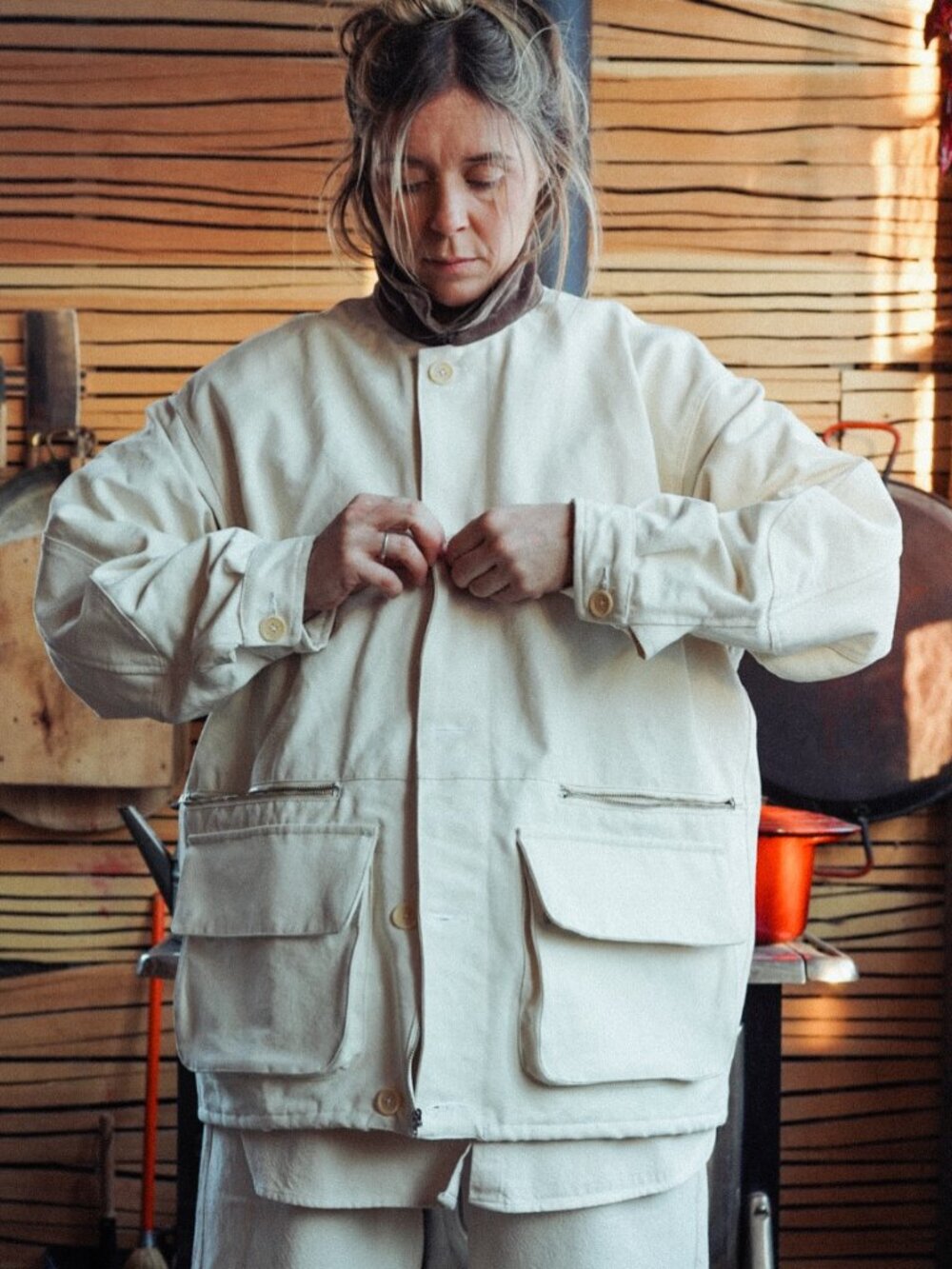 Rudy Jude MCO Coat in Natural